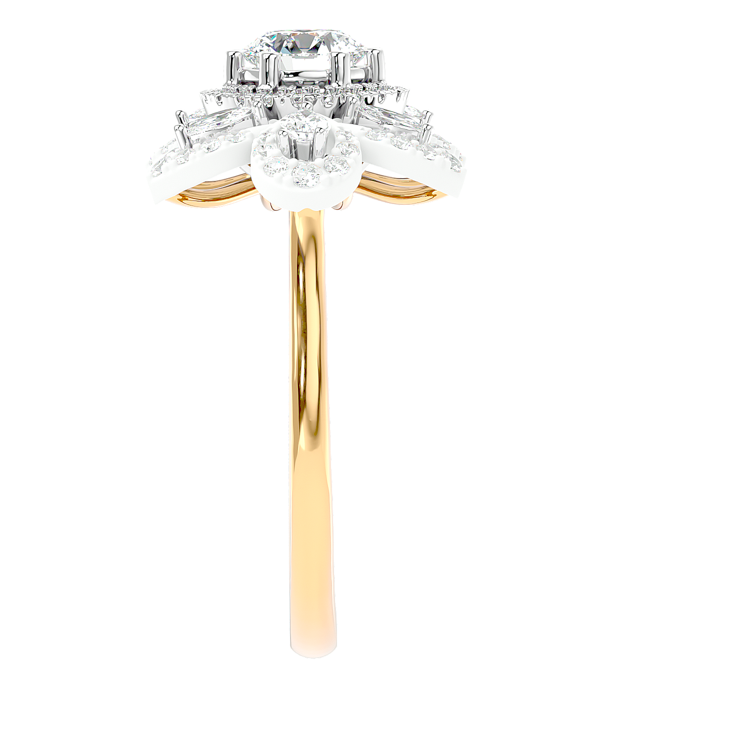 Cluster Diamond Ring