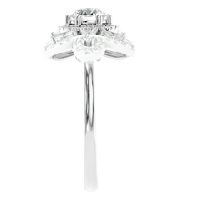 Cluster Diamond Ring