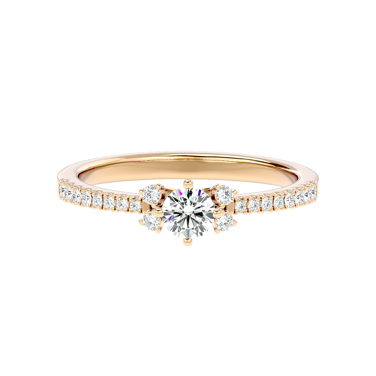 Classic Prong Set Diamond Ring