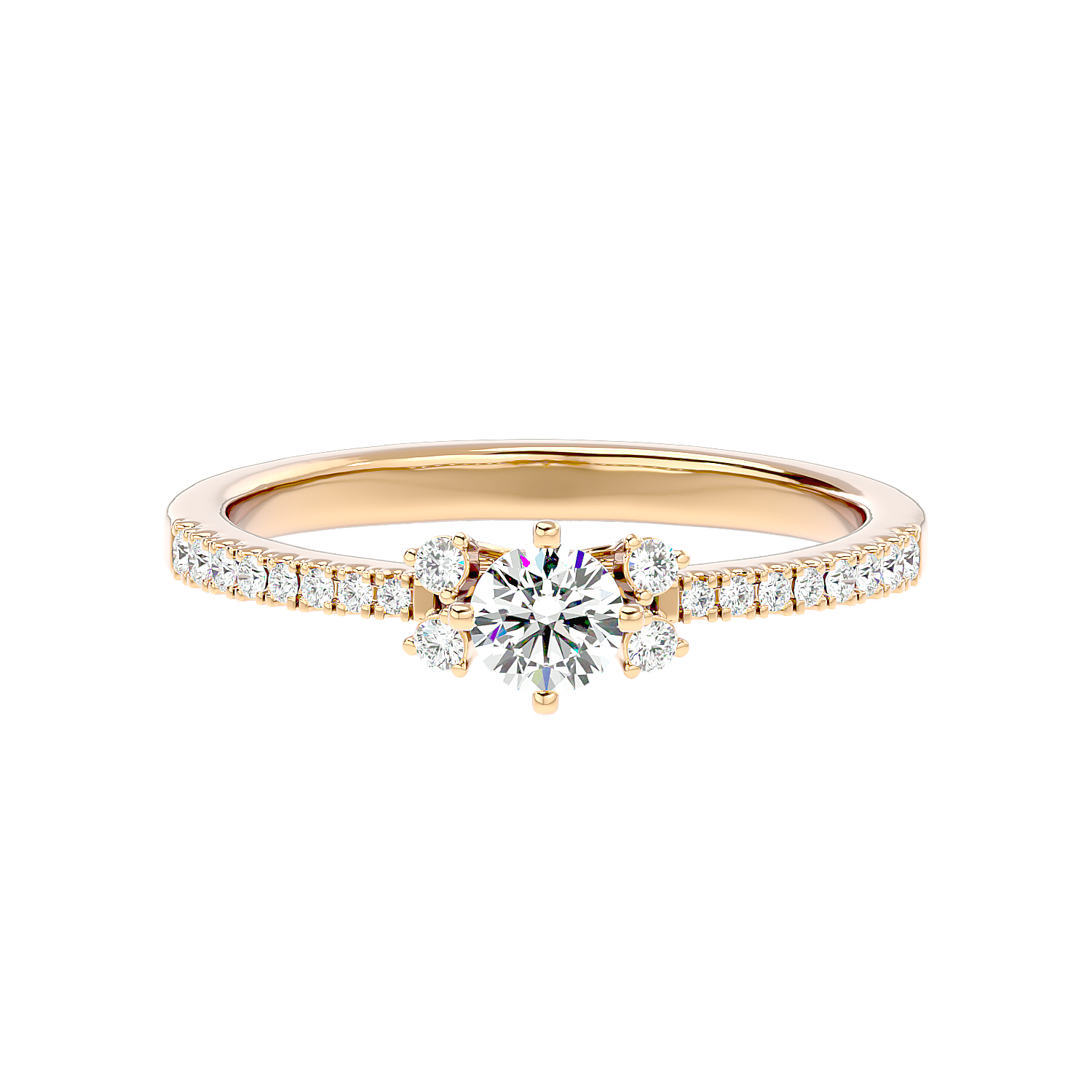 Classic Prong Set Diamond Ring