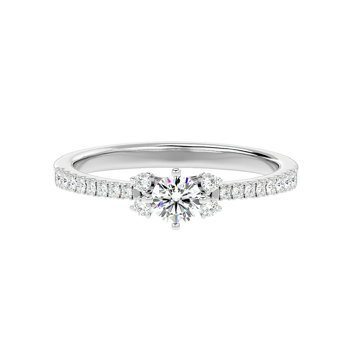 Classic Prong Set Diamond Ring