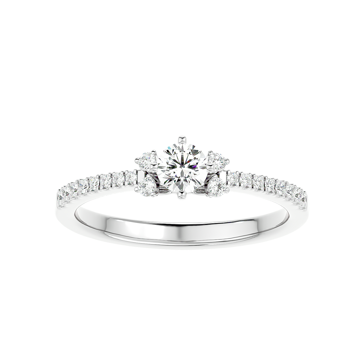 Classic Prong Set Diamond Ring