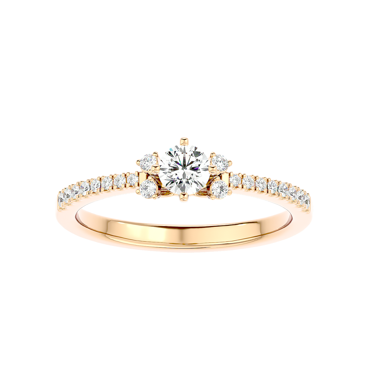 Classic Prong Set Diamond Ring