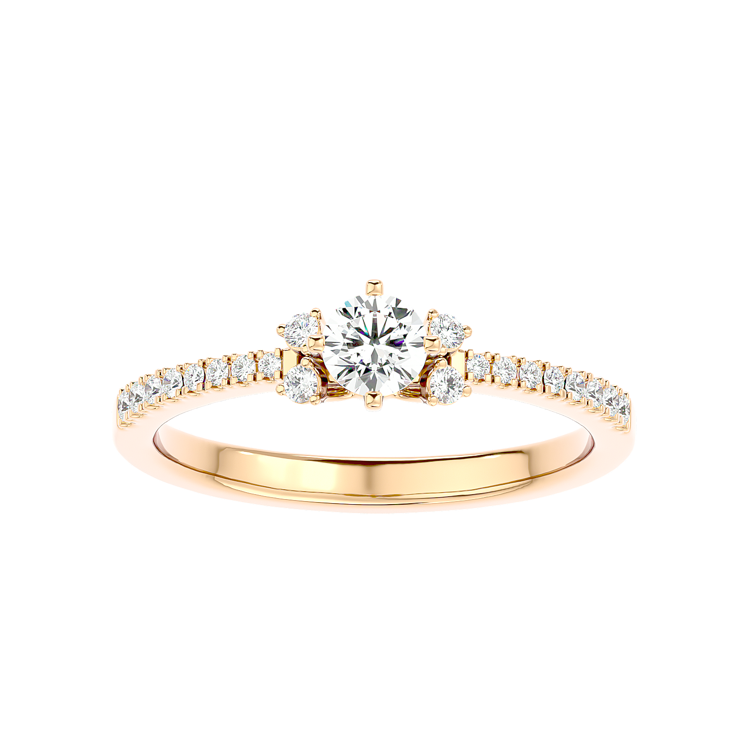 Classic Prong Set Diamond Ring