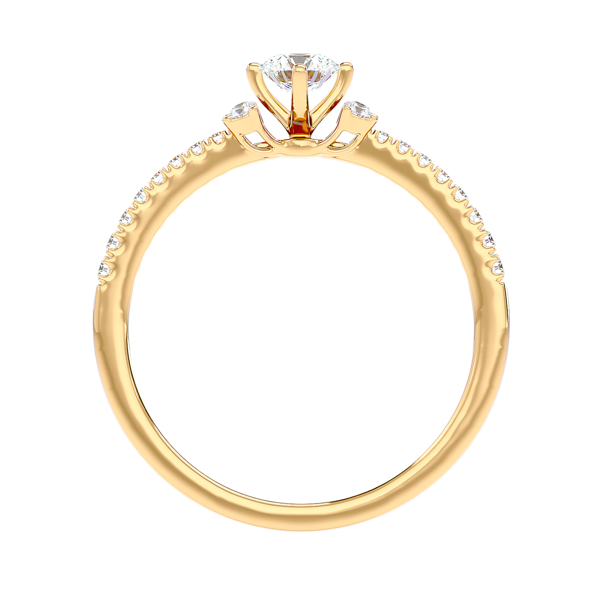 Classic Prong Set Diamond Ring