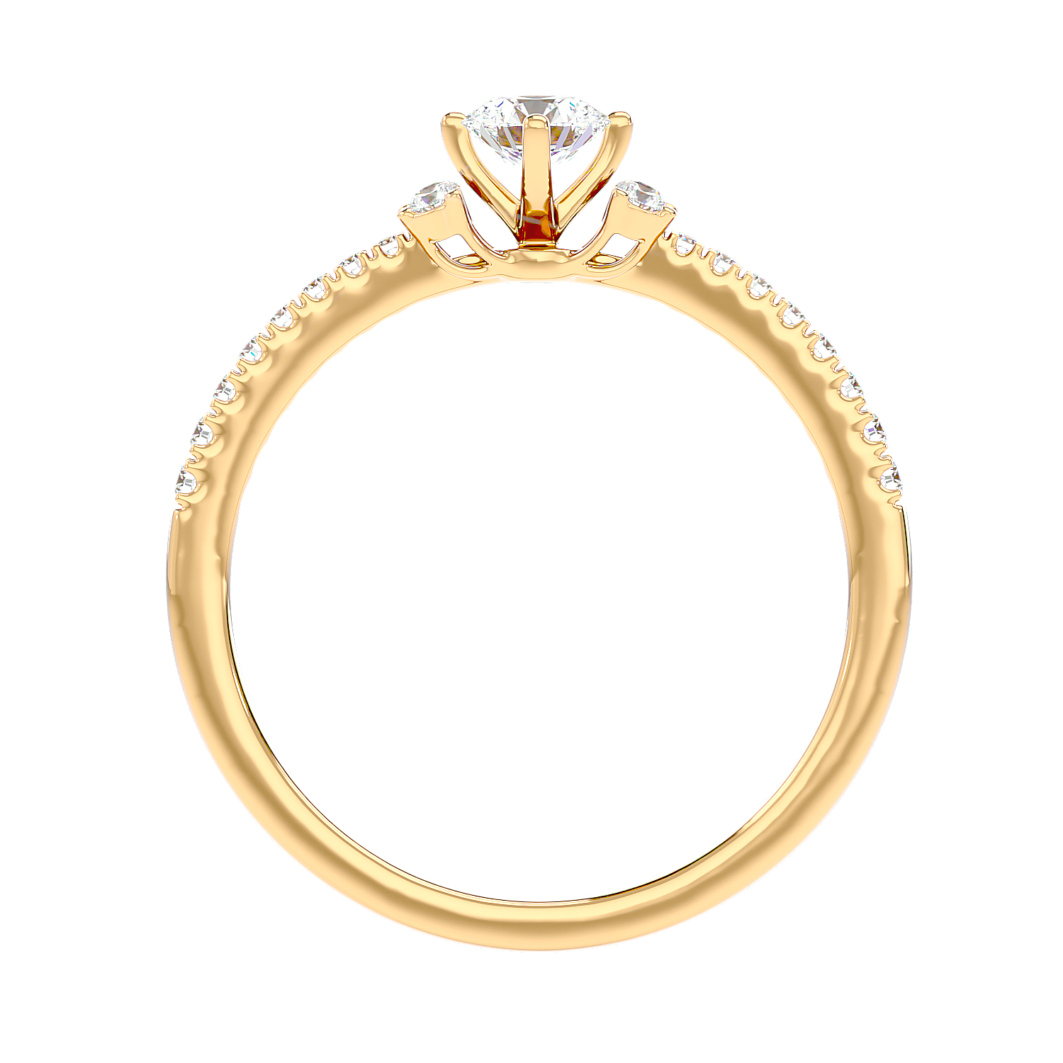 Classic Prong Set Diamond Ring