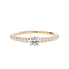 Classic Pave Diamond Ring