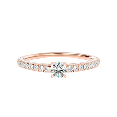 Classic Pave Diamond Ring