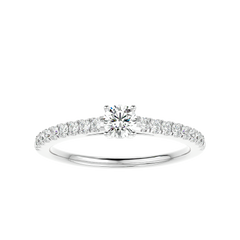 Classic Pave Diamond Ring