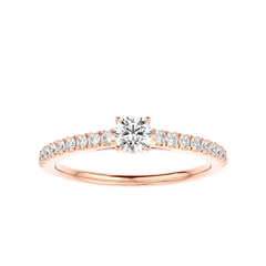 Classic Pave Diamond Ring