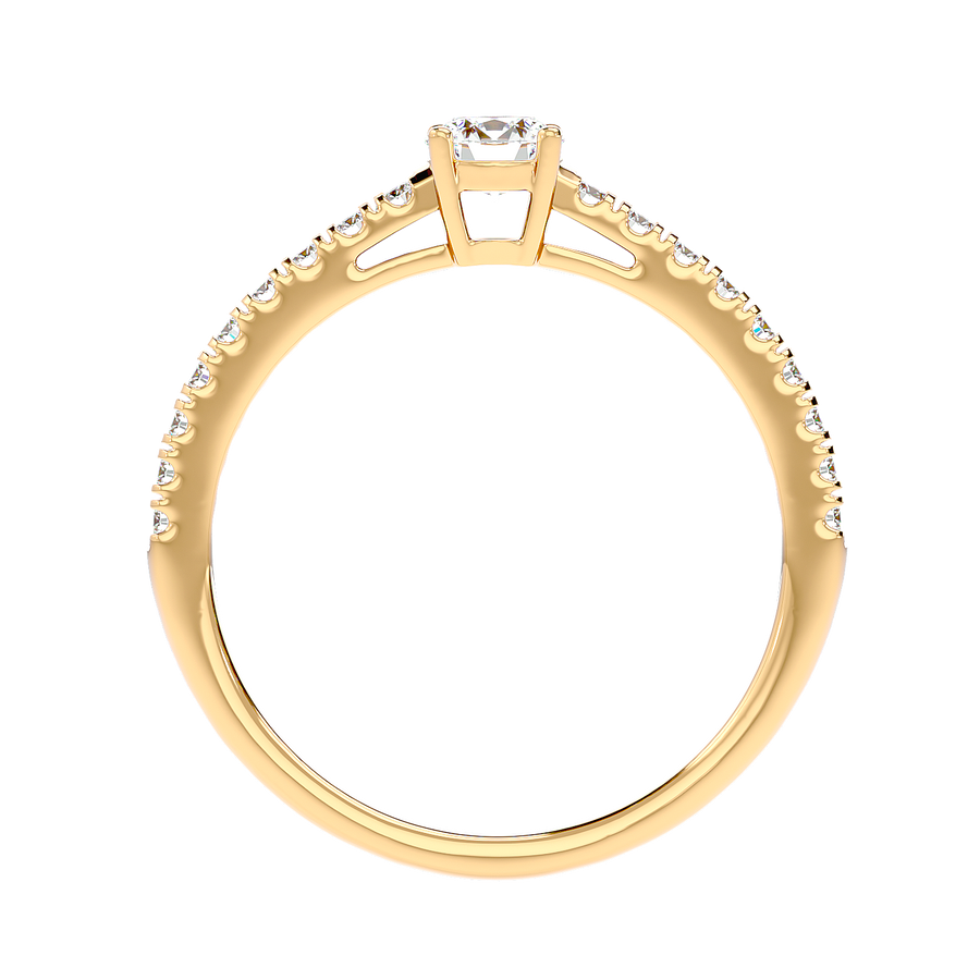 Classic Pave Diamond Ring