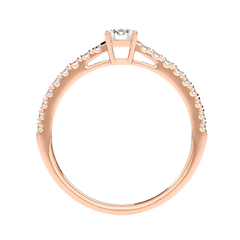 Classic Pave Diamond Ring