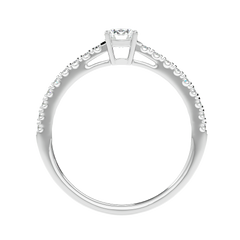 Classic Pave Diamond Ring