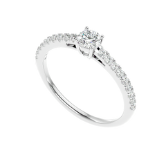 Classic Pave Diamond Ring