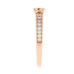 Bezel Set Vintage Diamond Ring